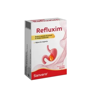 Sanvero Refluxim 24 comprimate masticabile