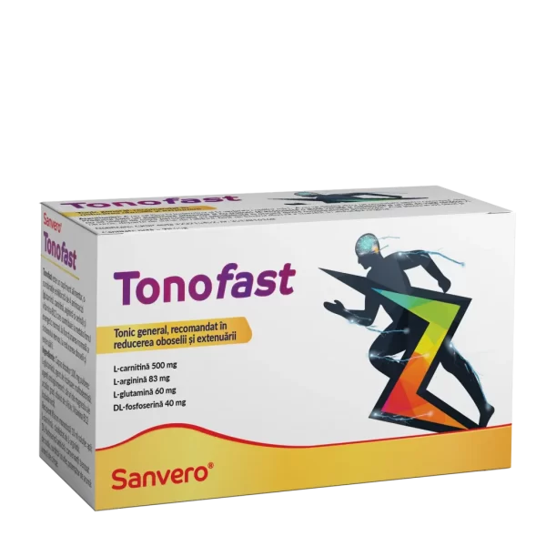 Sanvero Solutie buvabila Tonofast 10 ml 10 flacoane
