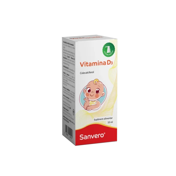 Sanvero Vitamina D3 Colecalciferol Spray 10 ml