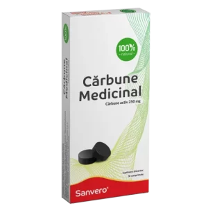 Sanvero Carbune medicinal 30 comprimate