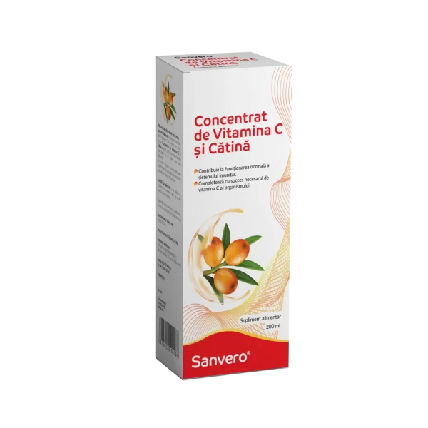 Sanvero Concentrat de Vitamina C si Catina x 200ml