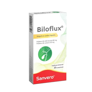 Sanvero Biloflux 20 comprimate