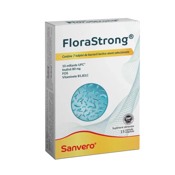 Sanvero FloraStrong 15 capsule vegetale