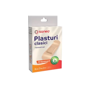 Saneo Plasturi clasici 7cm/2cm x 10buc