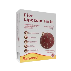 Sanvero Fier Lipozom forte 30 capsule moi