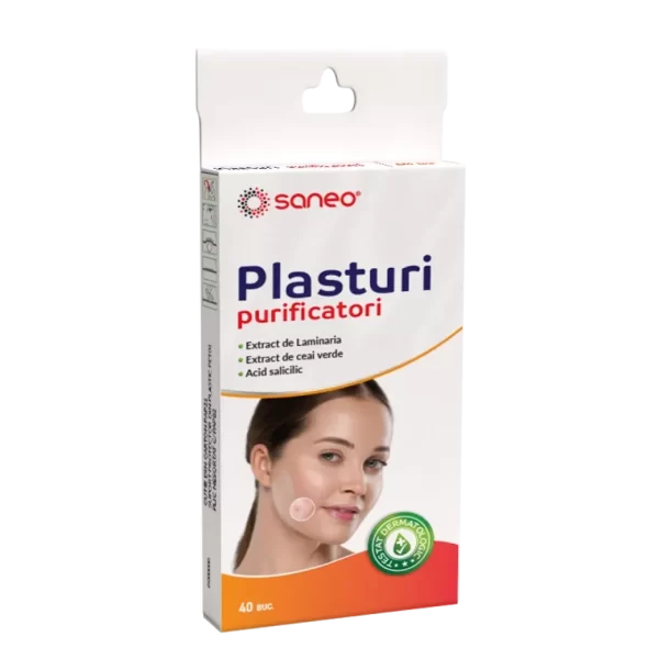 Saneo Plasturi purificatori x 40