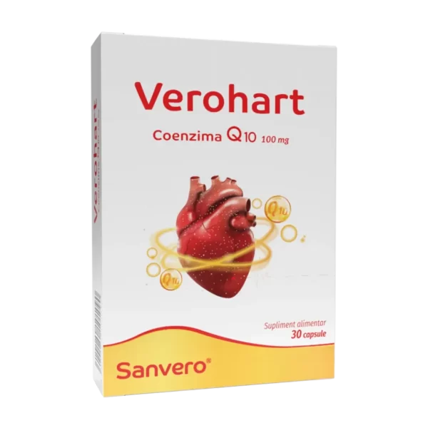 Sanvero Verohart Coenzima Q10 100 mg 30 capsule